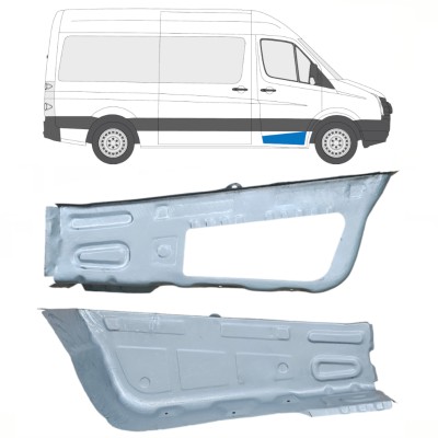 Fram steg reparationspanel för Volkswagen Crafter 2005-2017 / Vänster+Höger / Set 14104