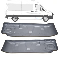 Reparationsplåt insteg vänster/höger för Volkswagen Crafter 2005-2017 / Vänster+Höger / Set 15544