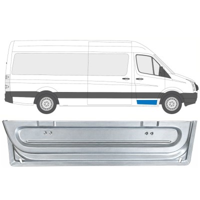 Inre fram dörrreparationspanel för Volkswagen Crafter 2005-2017 / Höger 17056
