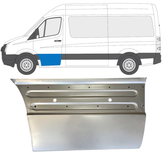 Fram dörrreparationspanel för Volkswagen Crafter 2005-2017 / Vänster 15495