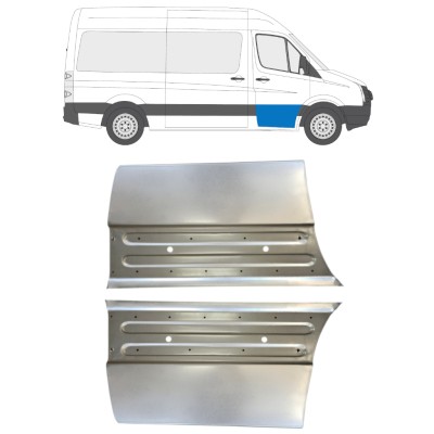 Fram dörrreparationspanel för Volkswagen Crafter 2005-2017 / Vänster+Höger / Set 15496