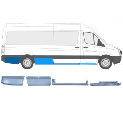 Reparationspanel set för Volkswagen Crafter 2005-2017 / Höger / 14504