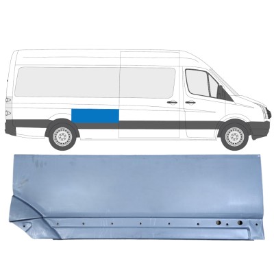 Sidovägg hjulhuskant för Volkswagen Crafter 2005-2017 / Höger 15521