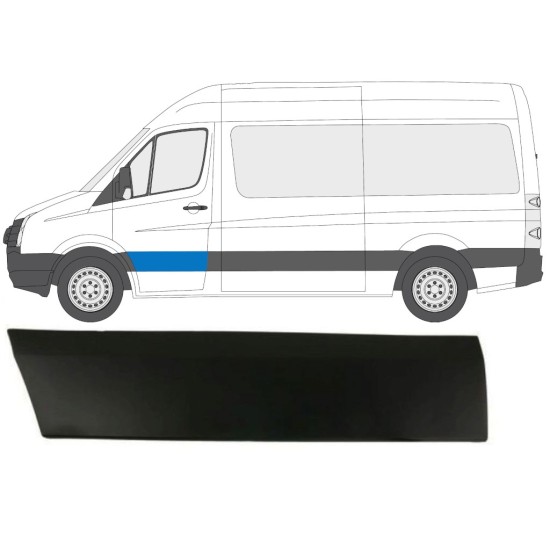 Främre dörrlister för Volkswagen Crafter 2005-2017 / Vänster 13686
