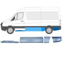 Reparationspanel set för Volkswagen Crafter 2005-2017 / Vänster / 14503