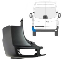 Stötfångarhörn bak för Volkswagen Crafter 2005-2017 / Vänster 15547
