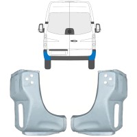 Bak hörn reparationspanel för Volkswagen Crafter 2005-2017 / Vänster+Höger / Set 15507