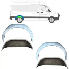 Hjulhus reparationsplåt för Volkswagen Crafter 2005-2017 / Set 14498