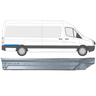Sidovägg hjulhuskant för Volkswagen Crafter 2005-2017 / Höger 14331