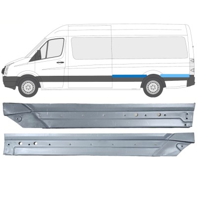 Sidovägg hjulhuskant för Volkswagen Crafter 2005-2017 / Vänster / Set 14501