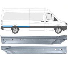 Sidovägg hjulhuskant för Volkswagen Crafter 2005-2017 / Höger / Set 14499