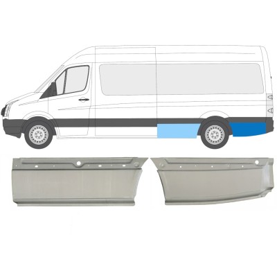 Sidovägg hjulhuskant för Volkswagen Crafter 2005-2017 / Vänster / Set 14127