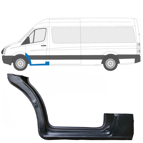 Reparationspanel för dörrtröskel för Volkswagen Crafter 2005-2017 / Vänster 13449
