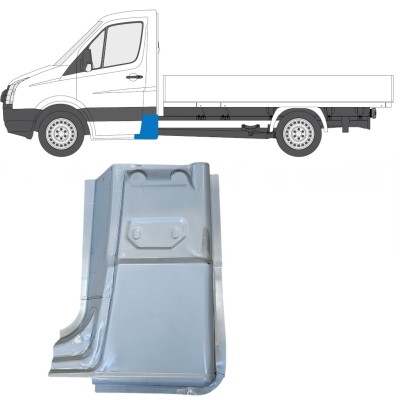 Bak hörn reparationspanel för Volkswagen Crafter 2005-2017 / Vänster 15503