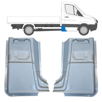 Bak hörn reparationspanel för Volkswagen Crafter 2005-2017 / Vänster+Höger / Set 15504