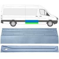 Inre + yttre skjutdörr reparationspanel för Volkswagen Crafter 2005-2017 / Höger / Set 14319