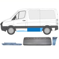 Reparationspanel set för Volkswagen Crafter 2005-2017 / Vänster / 15605