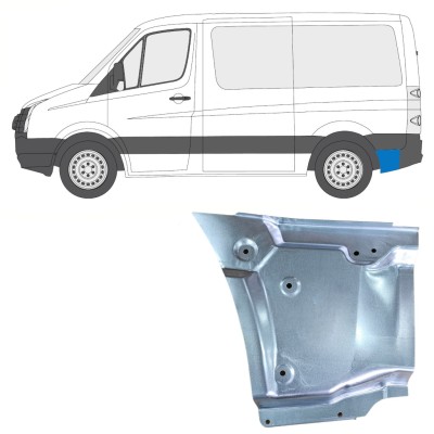 Sidovägg hjulhuskant för Volkswagen Crafter 2005-2017 / Vänster 15512