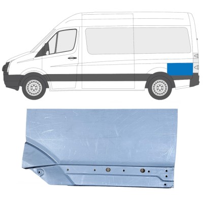 Sidovägg hjulhuskant för Volkswagen Crafter 2005-2017 / Vänster 14202
