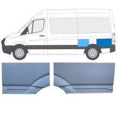Sidovägg hjulhuskant för Volkswagen Crafter 2005-2017 / Vänster / Set 15517