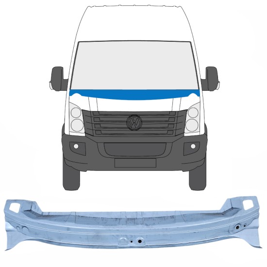 Reparationsplåt för vindrutans nedre del för Volkswagen Crafter 2005-2017 13503