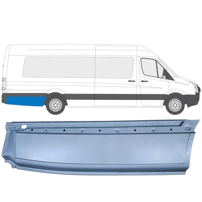 Sidovägg hjulhuskant för Volkswagen Crafter 2005-2017 / Höger 13512