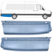 Sidovägg hjulhuskant för Volkswagen Crafter 2005-2017 / Vänster+Höger / Set 14359