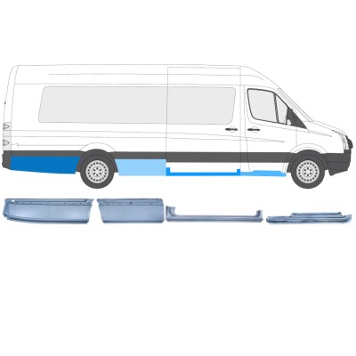 Reparationspanel set för Volkswagen Crafter 2005-2017 / Höger / 14506