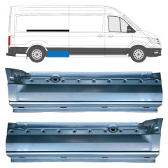 Sidovägg hjulhuskant för MAN TGE 2016- / Vänster+Höger / Set 15187