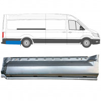 Sidovägg hjulhuskant för Volkswagen Crafter / MAN THE 2017- / XLWB / Höger 11595