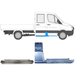 Reparationspanel set för Volkswagen Crafter 2005-2017 / Höger / 15534