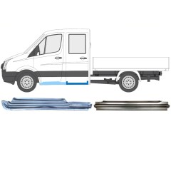 Reparationspanel set för Volkswagen Crafter 2005-2017 / Vänster / 15537