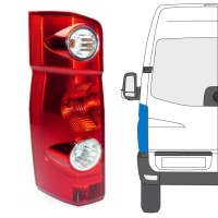 Baklykta för Volkswagen Crafter 2005-2017 / Vänster 15573