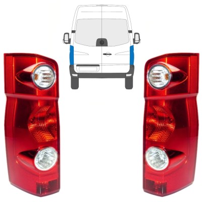 Baklykta för Volkswagen Crafter 2005-2017 / Vänster+Höger / Set 15574