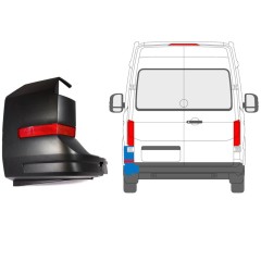 Bak stötfångarhörn + reflexlampa för Volkswagen Crafter 2017- / Vänster / Set 9992