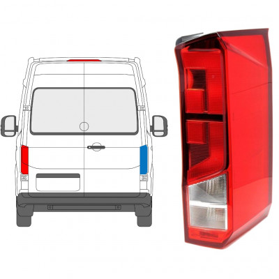 Baklykta för Volkswagen Crafter 2017- / Höger 12920