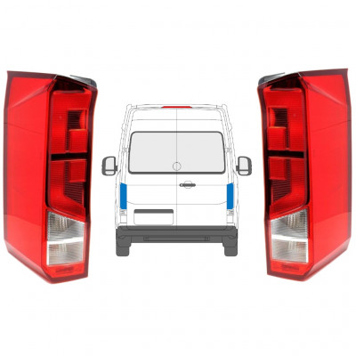 Baklykta för Volkswagen Crafter 2017- / Vänster+Höger / Set 12922