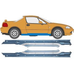 Tröskelplåt för Honda Civic Del Sol 1992-1998 / Vänster+Höger / Set 10537