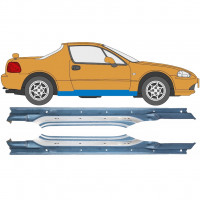 Tröskelplåt reparationspanel för Honda Civic CRX Del Sol 1992-1998 / Vänster+Höger / Set 10537