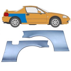 Sidovägg hjulhuskant för Honda Civic Del Sol 1992-1998 / Set 9196