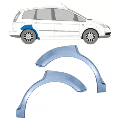 FORD FOCUS C-MAX / C-MAX 2003-2010 REPARATION AV BAKSKÄRM / UPPSÄTTNING