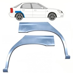 Sidovägg hjulhuskant för Daewoo Nubira 1997-2004 / Vänster+Höger / Set 11094
