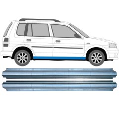 Tröskelplåt reparationspanel för Mazda Demio 1996-2001 / Vänster+Höger / Set 16288