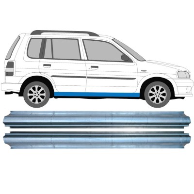 Tröskelplåt reparationspanel för Mazda Demio 1996-2001 / Vänster+Höger / Set 16288