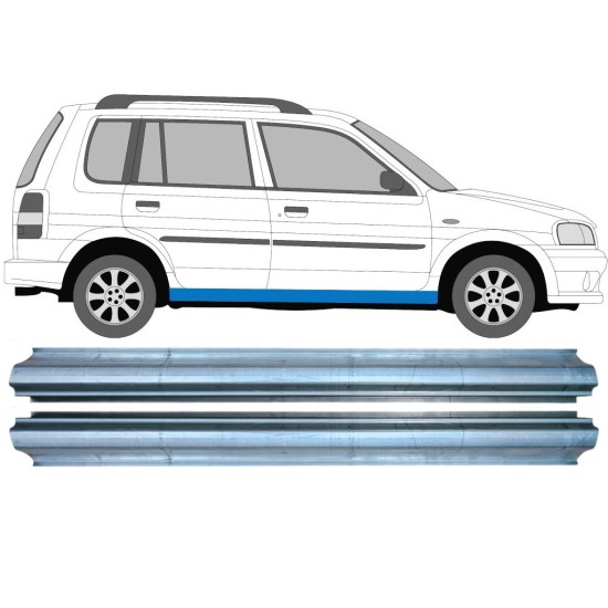 Tröskelplåt reparationspanel för Mazda Demio 1996-2001 / Vänster+Höger / Set 16288