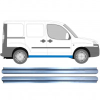 Tröskelplåt reparationspanel för Fiat Doblo 2001-2010 / Set 11348