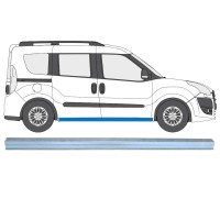 Tröskelplåt reparationspanel för Opel Combo D 2011-2018 / Vänster = Höger (symmetrisk) 15362