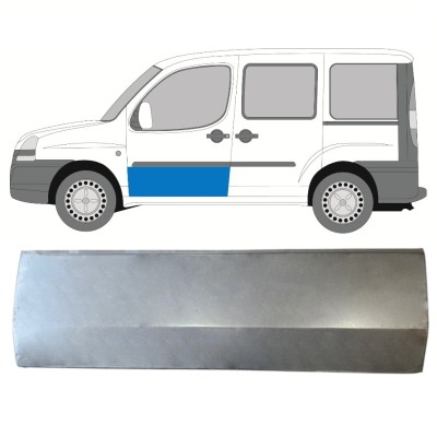 Fram dörrreparationspanel för Fiat Doblo 2001-2010 / Vänster 14619