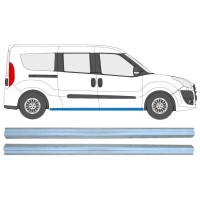 Tröskelplåt reparationspanel för Fiat Doblo 2010-2022 / Vänster+Höger / Set 15361