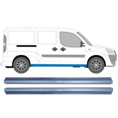 Tröskelplåt reparationspanel för Fiat Doblo 2001-2010 / Vänster+Höger / Set 11347